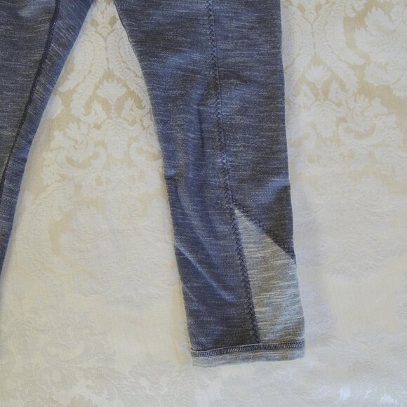 Prana Gray Ember Organic Cotton Blend High Rise Capri Leggings Pocket M - Picture 5 of 11